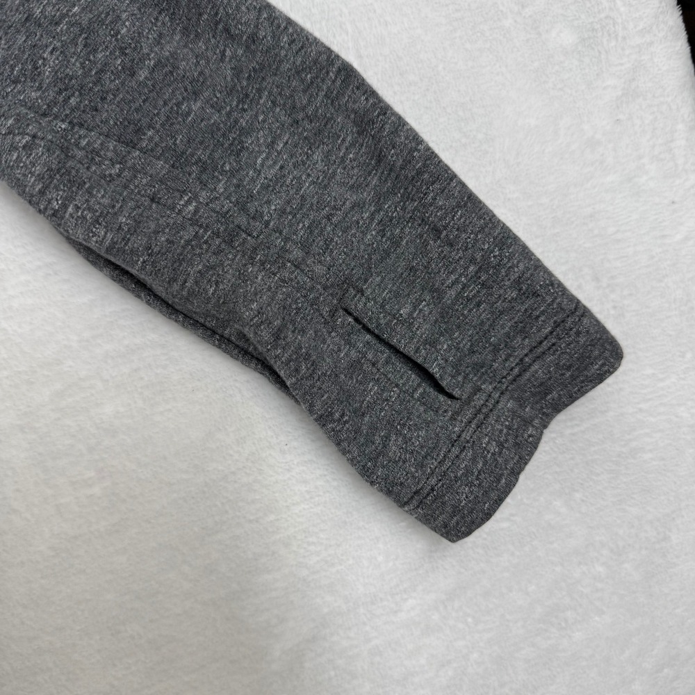 Lululemon That's a Wrap Cardigan Jacket Gray Heathered 4 Long Sleeve Thumb Holes - Picture 4 of 10